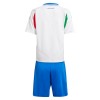 Officiële Voetbalshirt + Korte Broek Italië Uit EK 2024 - Kids